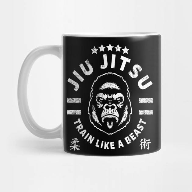 JIU JITSU - TRAIN LIKE A BEAST by ShirtFace